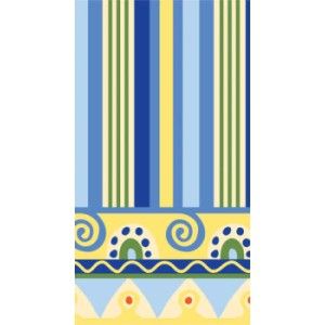 Mediterranean Pottery 3-Ply Guest Towels