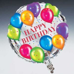 Birthday Balloons Foil Balloon