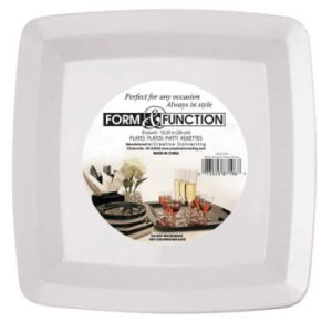 Form & Function 10-1/4-inch Plates, White