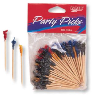Regular Frill Picks, 2 1/2 inch