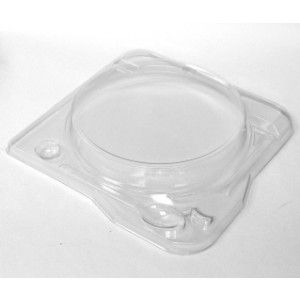 Party Plate Clear Lid