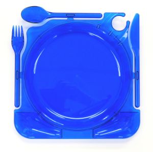 Party Plate, Blue