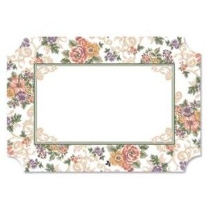 Victorian Floral Placemats