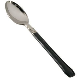 Reflections Duet Elegant Spoons Black Handle