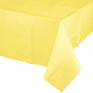 Banquet Table Cover 2/Ply Poly Tissue, Yellow