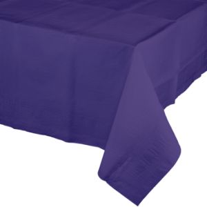 Banquet Table Cover 2/Ply Poly Tissue, Purple