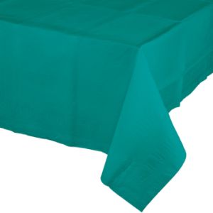 Banquet Table Cover 2/Ply Poly Tissue, Teal