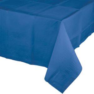 Banquet Table Cover 2/Ply Poly Tissue, Blue