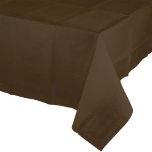 Banquet Table Cover 2/Ply Poly Tissue, Brown