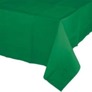 Banquet Table Cover 2/Ply Poly Tissue, Green