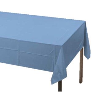 Banquet Table Cover 2/Ply Poly Tissue, Periwinkle
