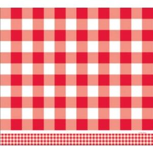 Picnic Basket Banquet Table Cover