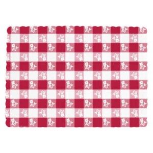 Red Gingham Placemats