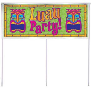Tiki Yard Banner