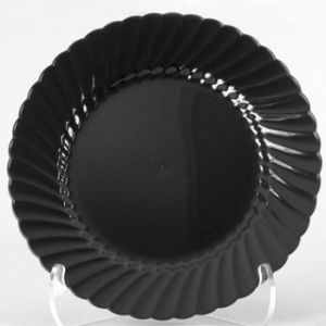 Classicware 9-inch Plates, Black