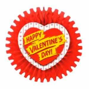 Happy Valentine Fan Tag