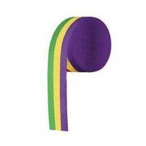 Mardi Gras Crepe Streamer