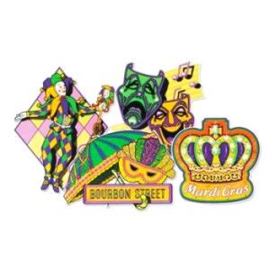 Mardi Gras Cutouts #2