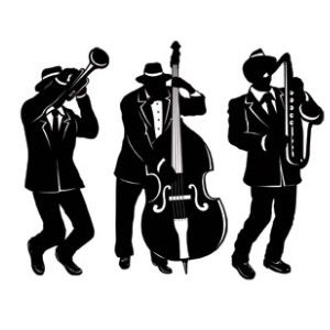 Jazz Trio Silhouettes