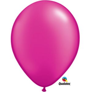 11-inch Qualatex Balloons, Pearl Magenta