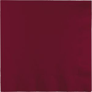 3-Ply Dinner Napkins, Burgundy