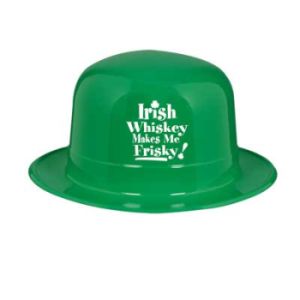 Plastic Irish Whiskey Makes Me Frisky Derby