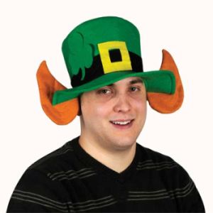 Felt Leprechaun Hat w/Ears