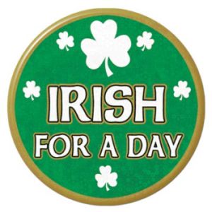 Irish for a Day Button