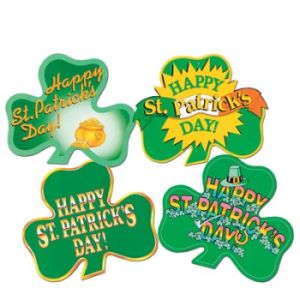 St Patrick's Day Shamrock Cutouts
