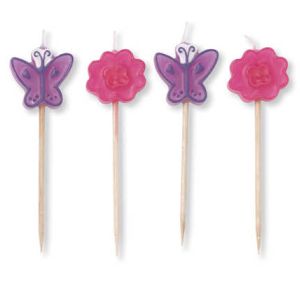 Garden Fairy Pick Candles