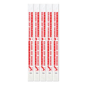 Drinking Age Tyvek Wristbands