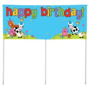 Barn Yard Bash Fill-In Yard Banner