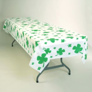 Shamrocks Banquet Table Cover