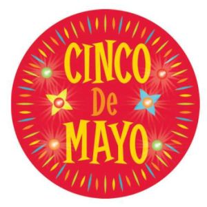 Cinco De Mayo Flashing Button