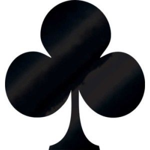 Casino Night Foil Club Cutout