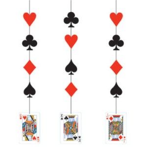 Casino Night Hanging Cutouts