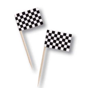 Black & White Checked Picks