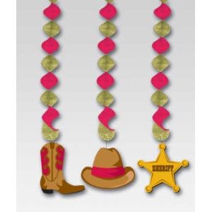 Western Hanging Cutouts