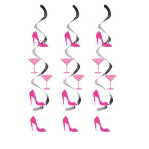 Sassy & Sweet Martini & Heels Hanging Danglers