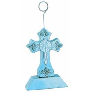 Blue Cross Photo/Balloon Holder