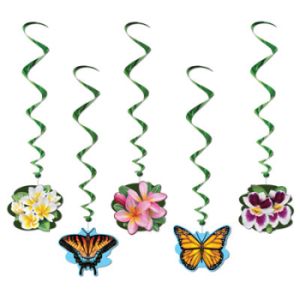 Flower Garden Hanging Whirls