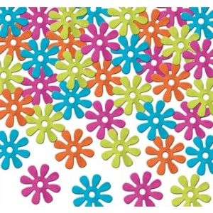 Retro Flowers Fanci-Fetti Confetti