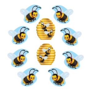 Mini Bumblebee 4.5-Inch Cutouts