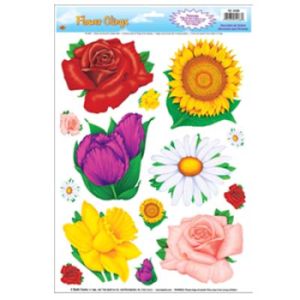 Flower Window Clings