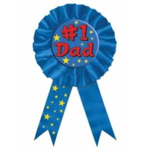 #1 Dad Award Ribbon