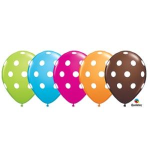 Big Polka Dots Qualatex Balloons