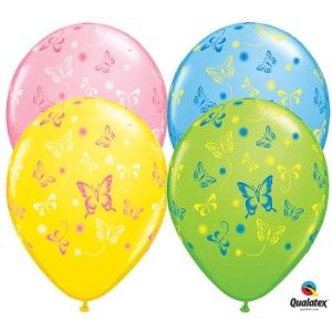 Butterflies Qualatex Balloons