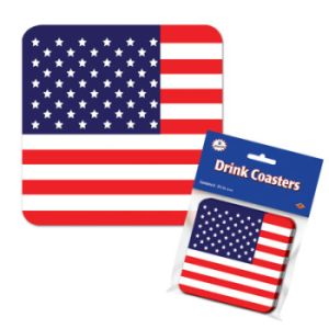 American Flag Coasters