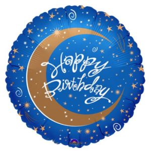 Celestial Happy Birthday Foil Balloon