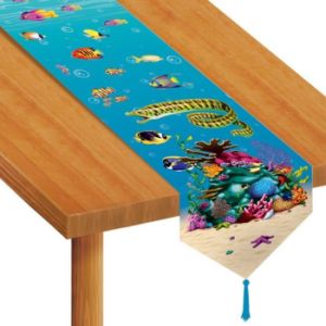 Under The Sea Plastic Table Runner